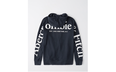 Abercrombie & Fitch Exploded Logo Hoodie